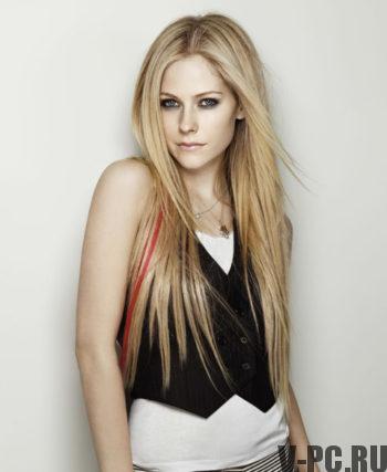 Joven foto de Avril Lavigne