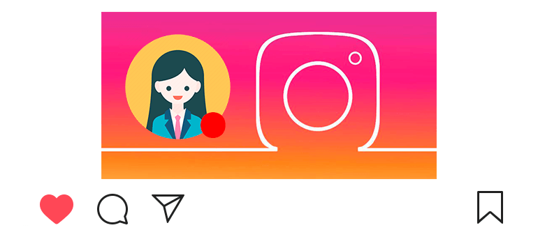 ¿Qué significa el punto rojo en Instagram?