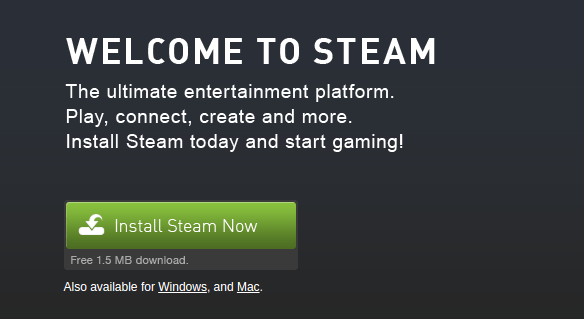 Vuelva a instalar su Steam
