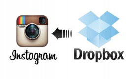 Fotos en Instagram desde una computadora usando Dropbox