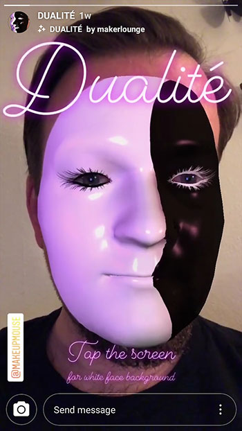 cómo descargar máscaras de instagram