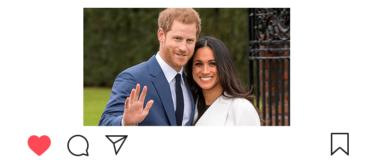 El Príncipe Harry y Meghan Markle Instagram