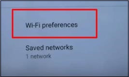 Preferencias de Wi-Fi