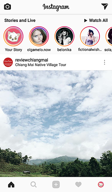 Cómo hacer un círculo de color (marco redondo) alrededor del avatar en Instagram