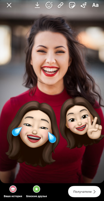 Cómo hacer nuevos emoji de tu cara en Instagram en iPhone iOS 13