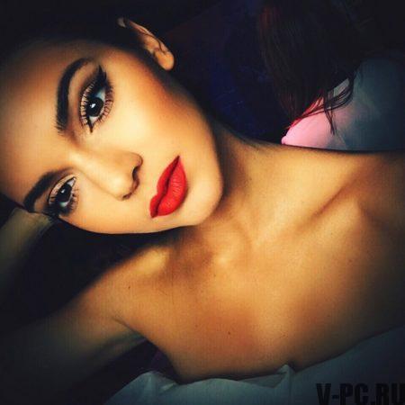 Kendall Jenner en Instagram