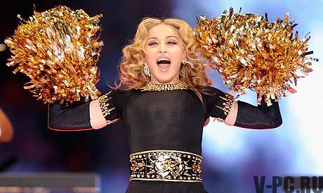 Madonna en el Super Bowl 2012