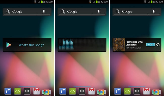 Buscar música por sonido en Google Play Music
