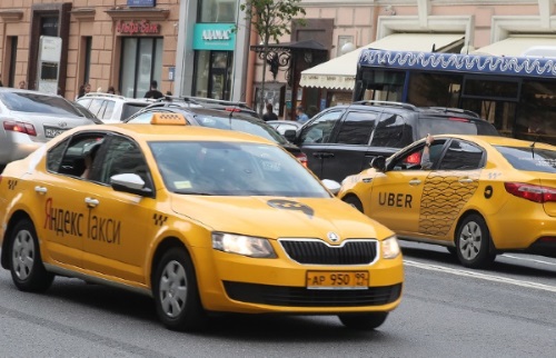 Taxi Yandex y taxi Uber